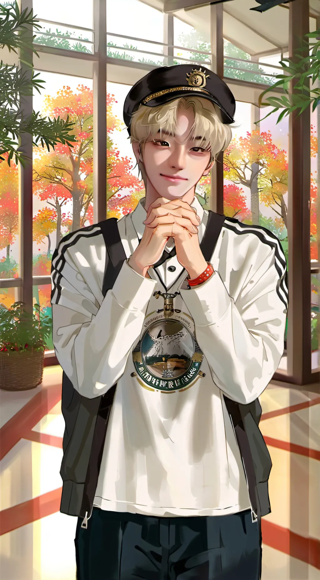 ai character: StrayKids background
