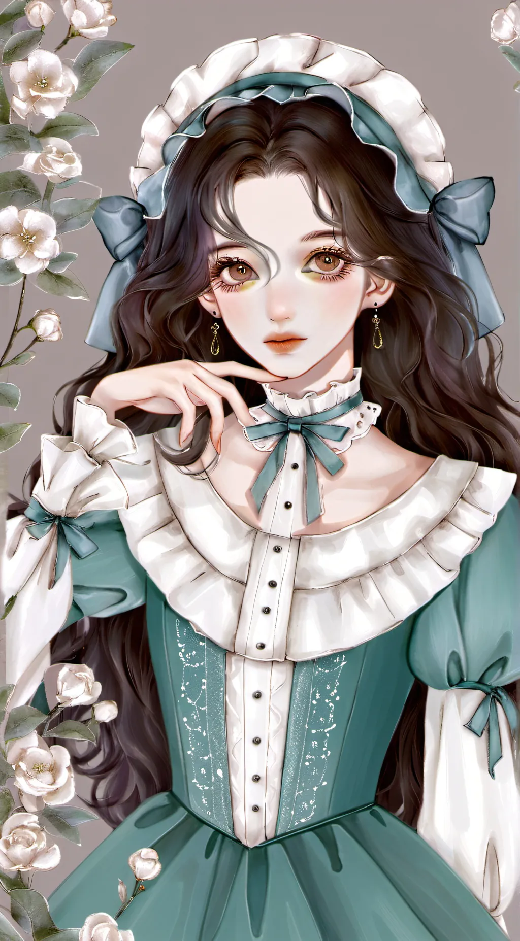 ai character: Angie background