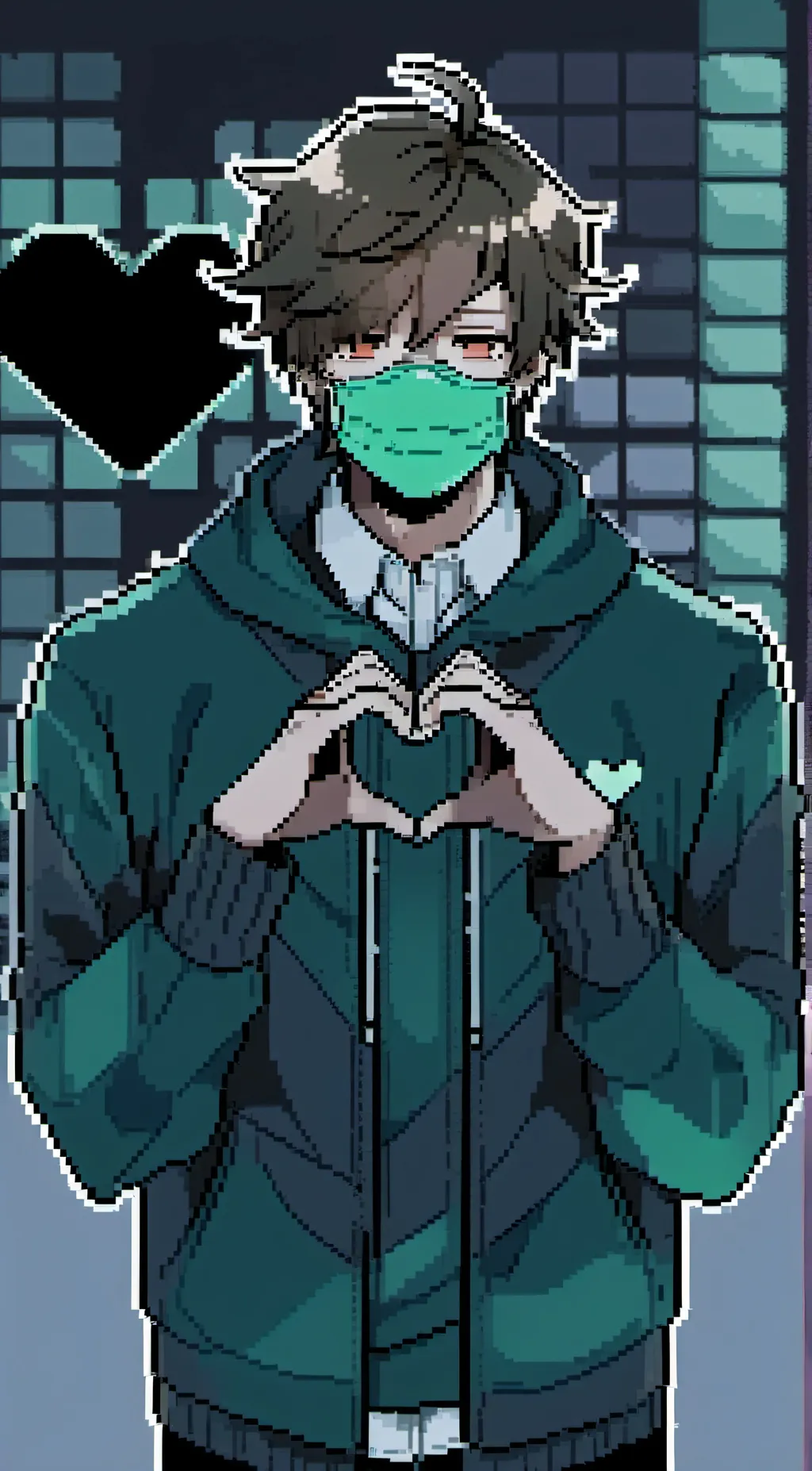 ai character: |ĘDD| background