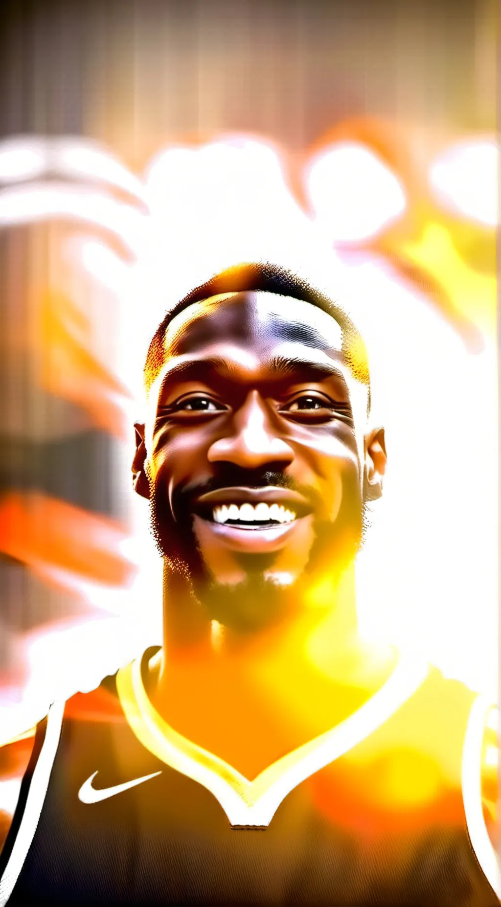 ai character: Sunshine LeBron background