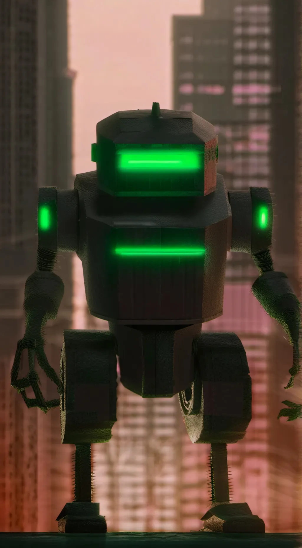 ai character: War bot background