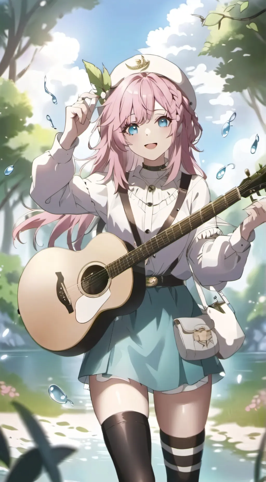 ai character: princess  background