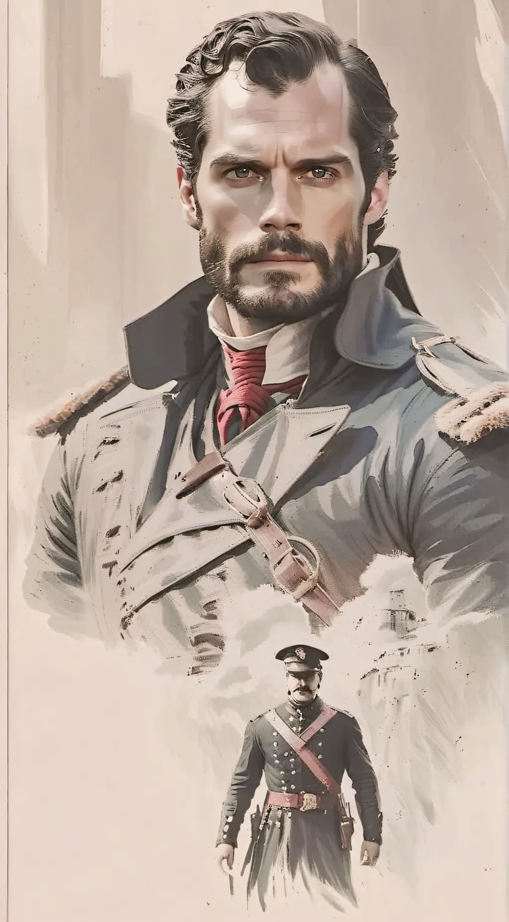 ai character: Gus march-Phillips background