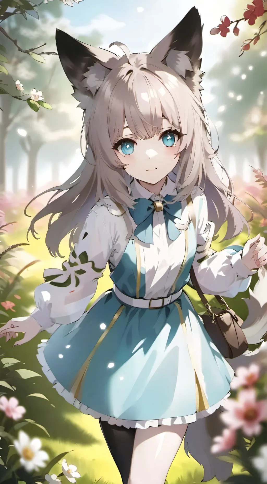 ai character: Audrey  background