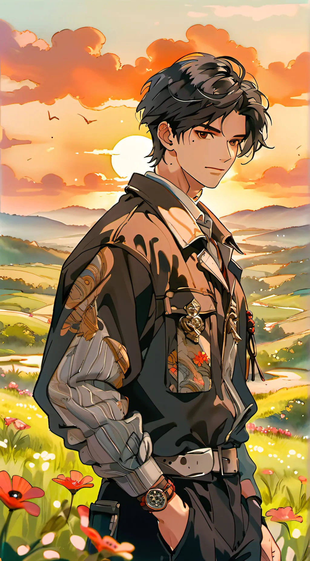 ai character: mäx background