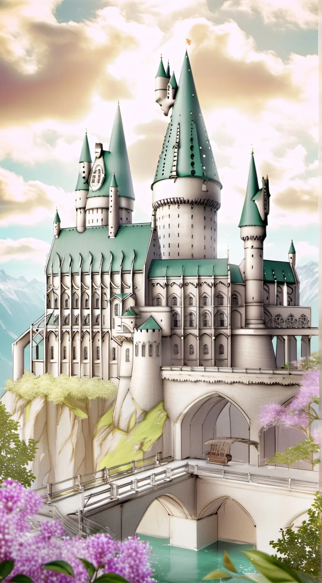 ai character: 🏰Hogwarts 🎶 background