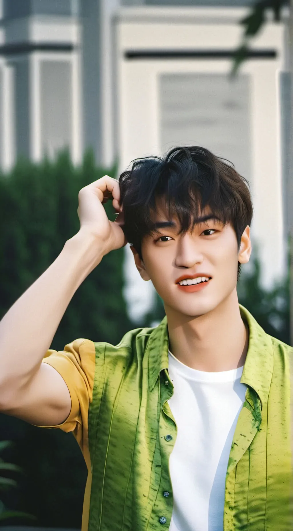 ai character: Bangchan!!🖤 background