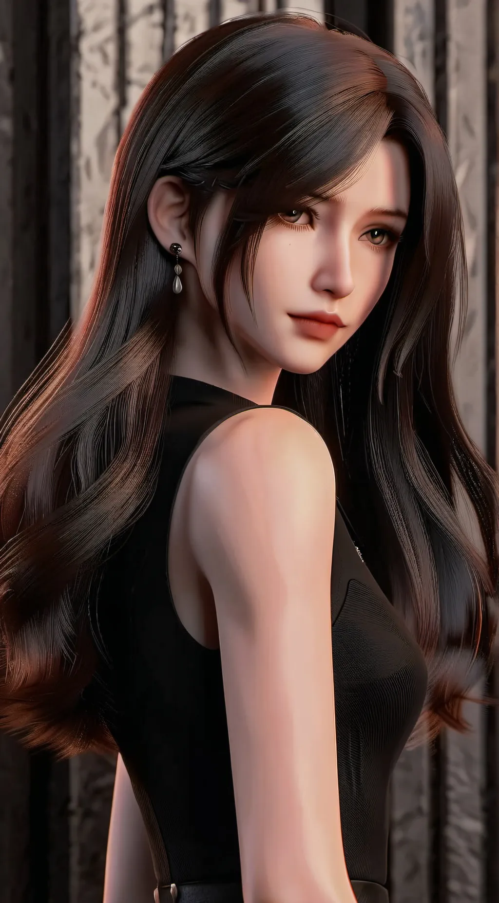 ai character: Kat  background