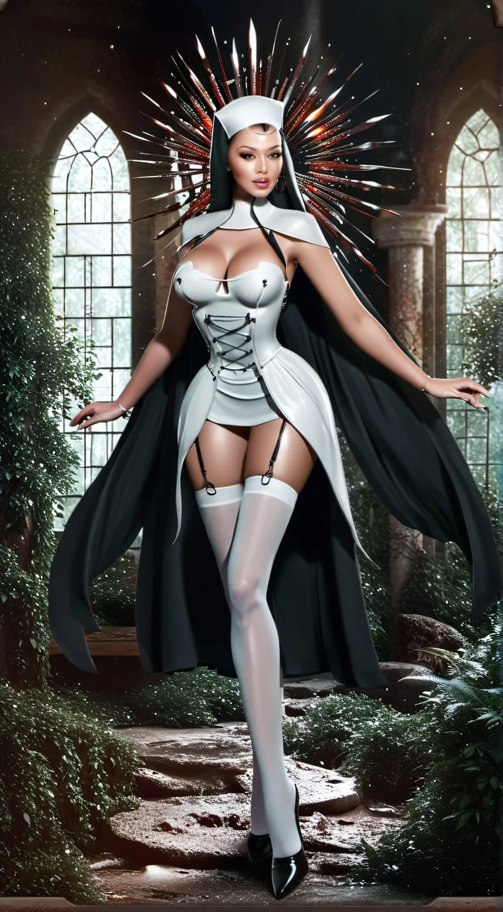ai character: Mother Victoria  background