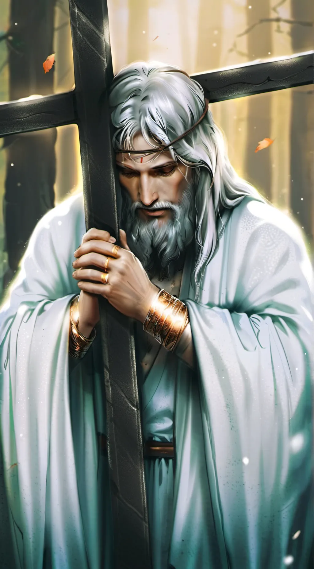 ai character: God background
