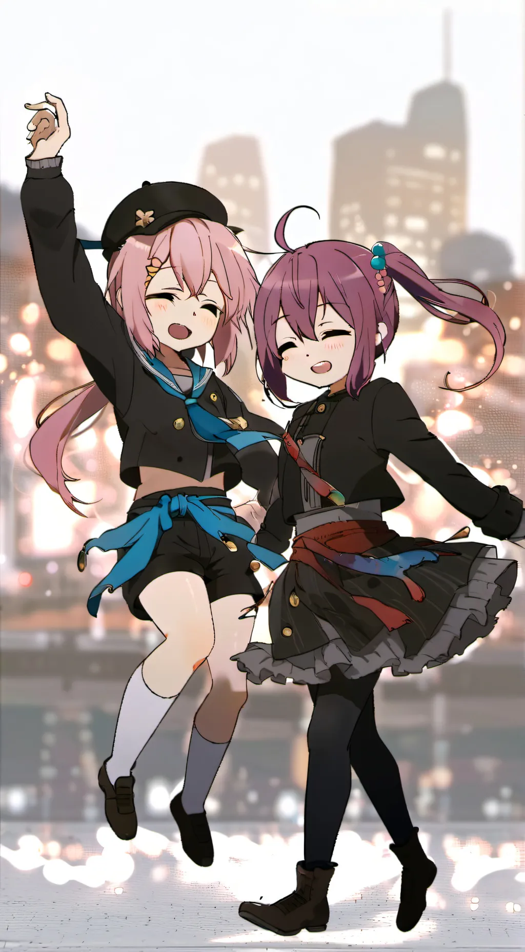 ai character: maddy/tamia background