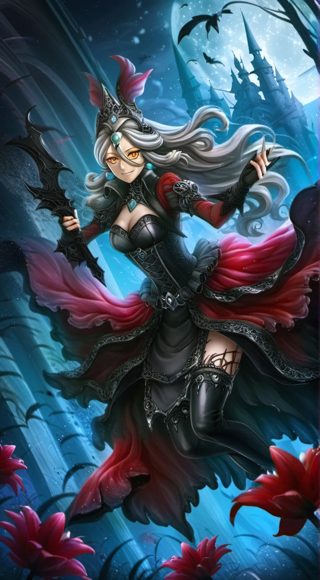 ai character: Serena background