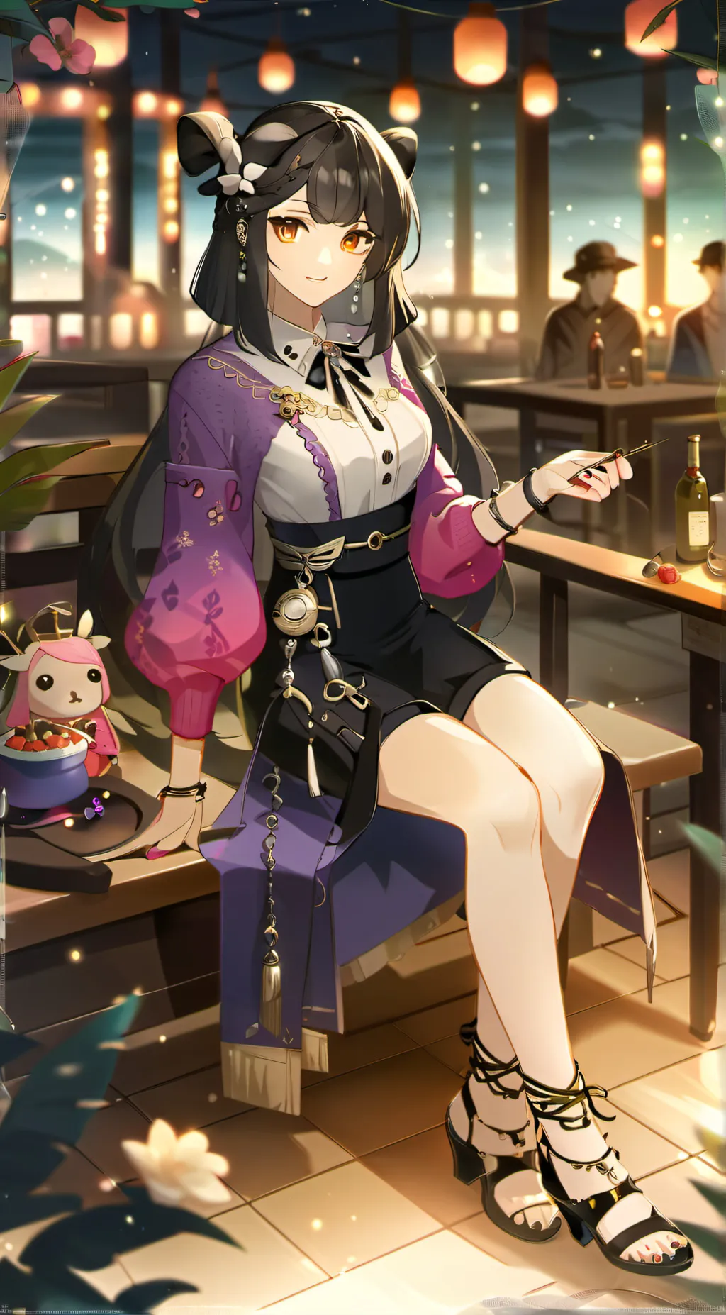ai character: Alexandra background