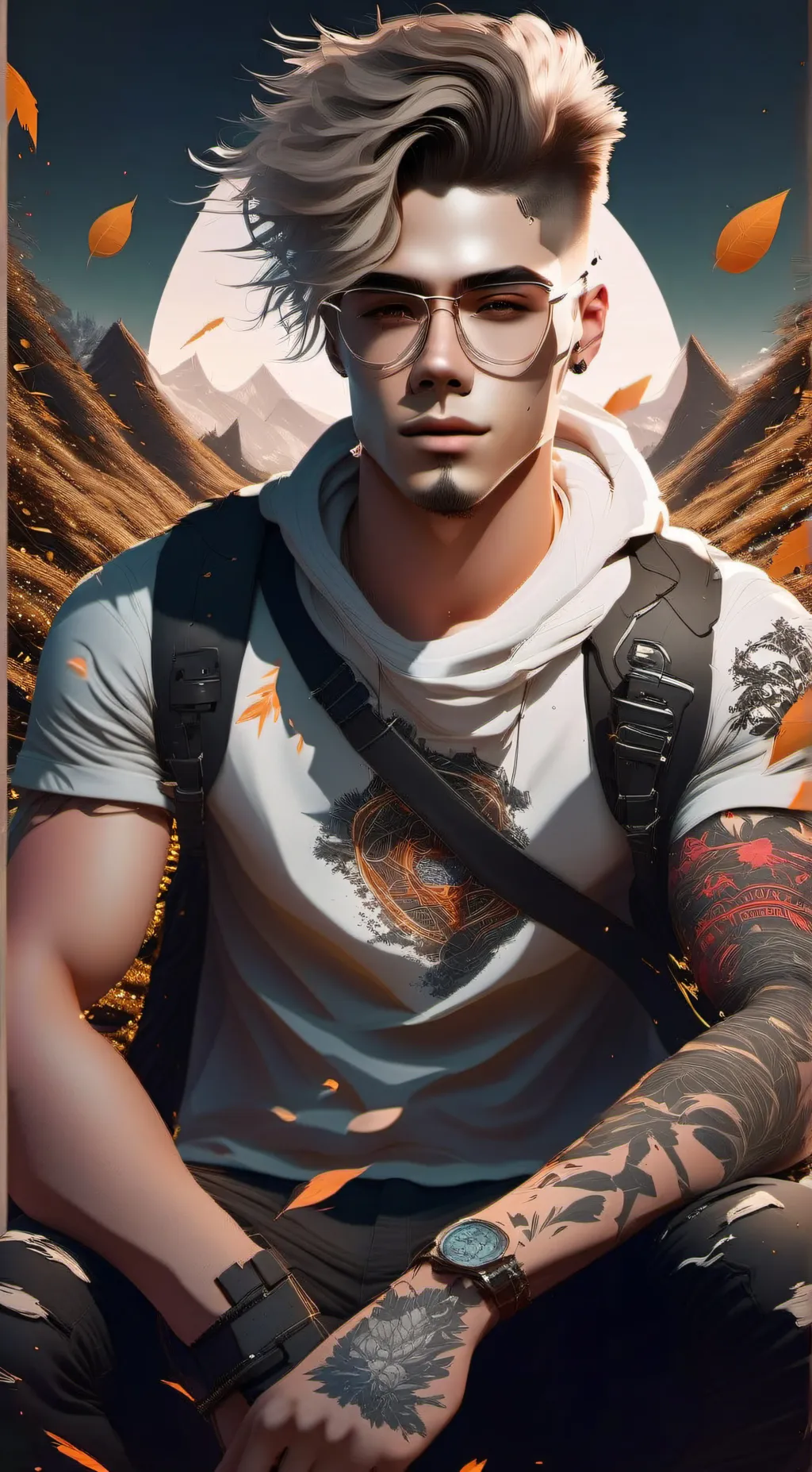 ai character: Casper background