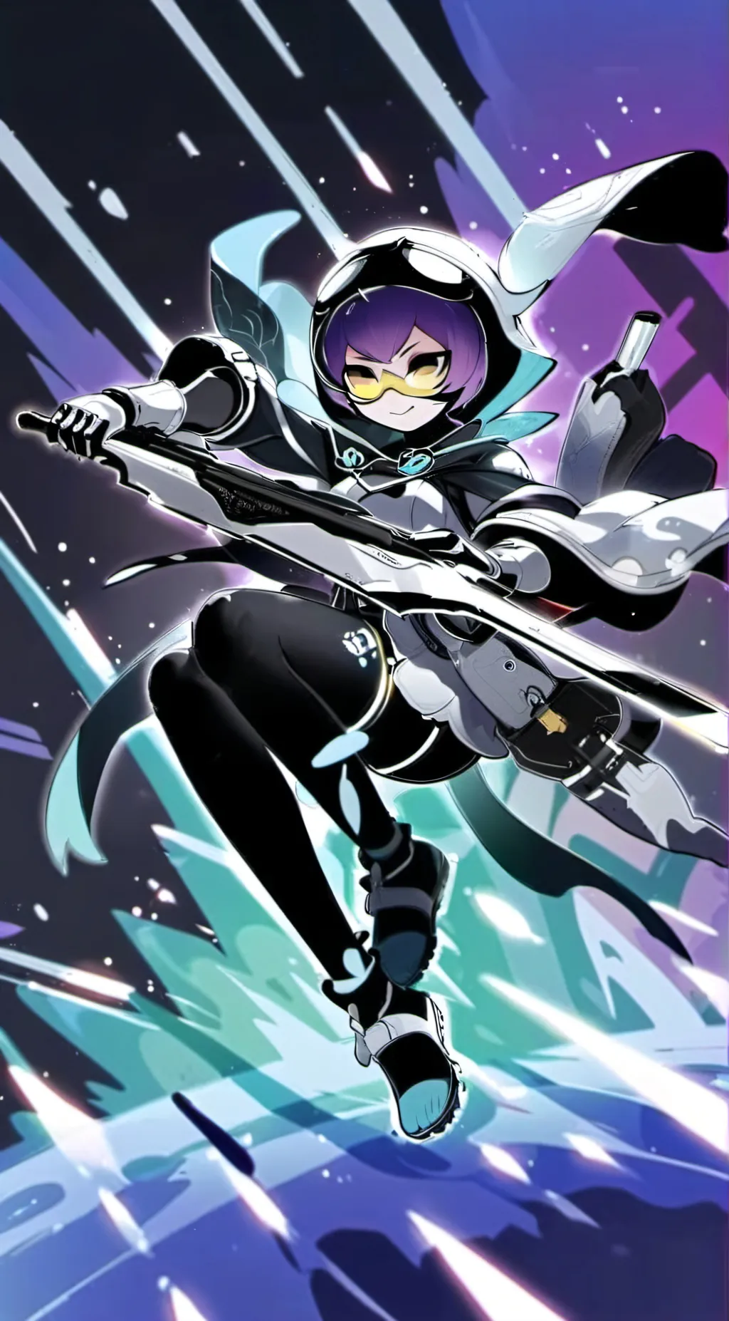 ai character: Murder Drones Oc  background