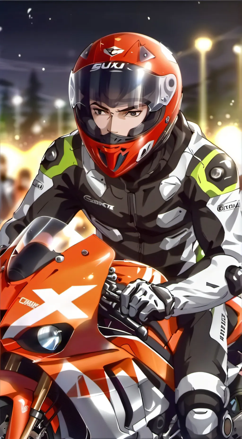ai character: Axel background