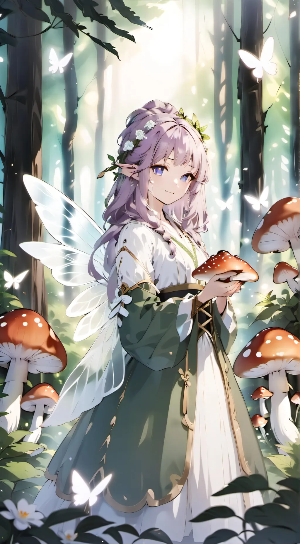 ai character: Chiara background