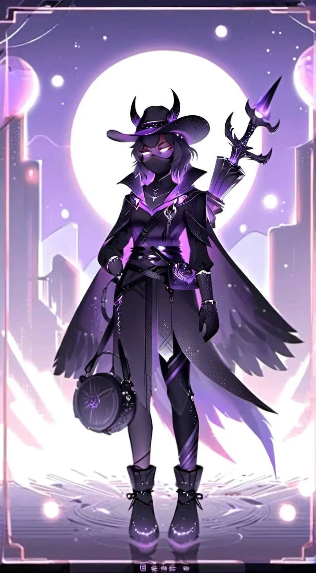 ai character: Luner background