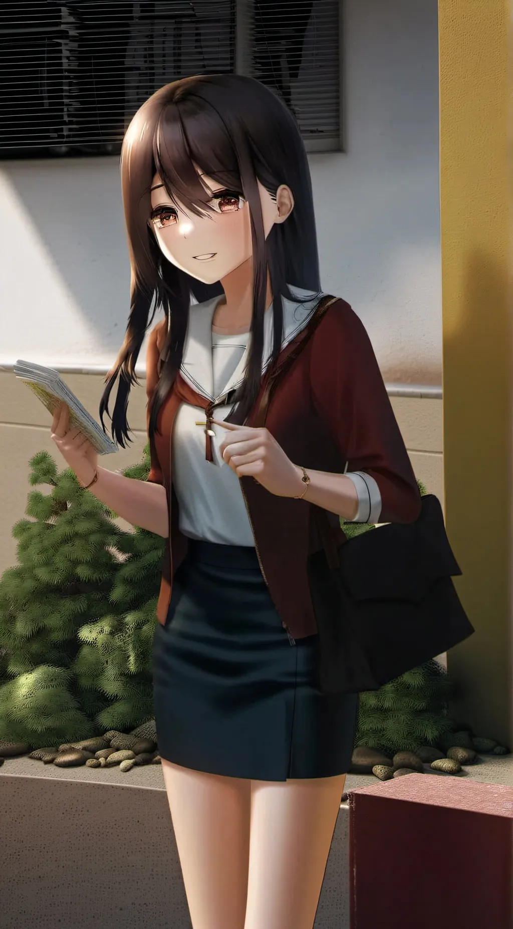 ai character: Yuma  background