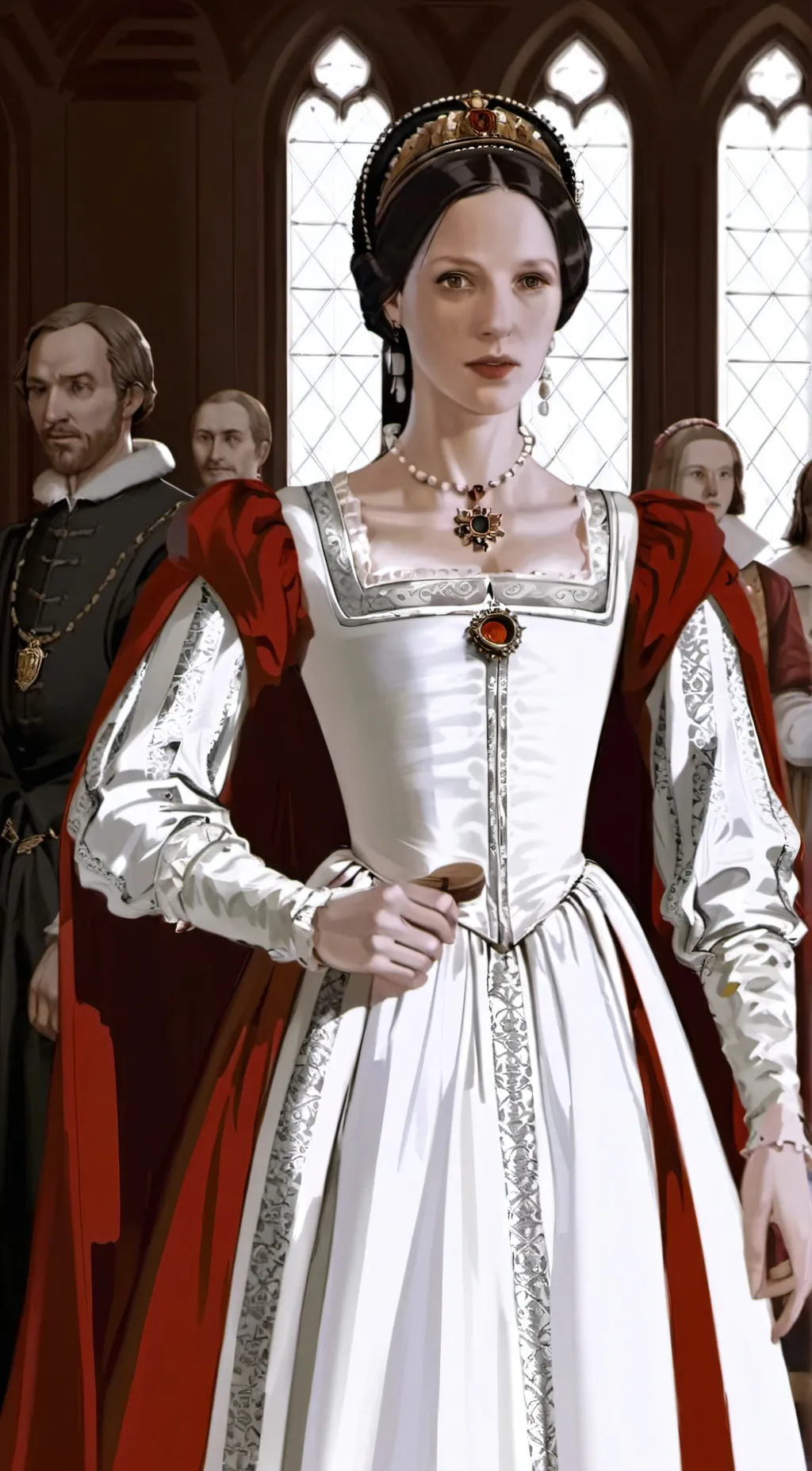 ai character: Kathrine Howard! background