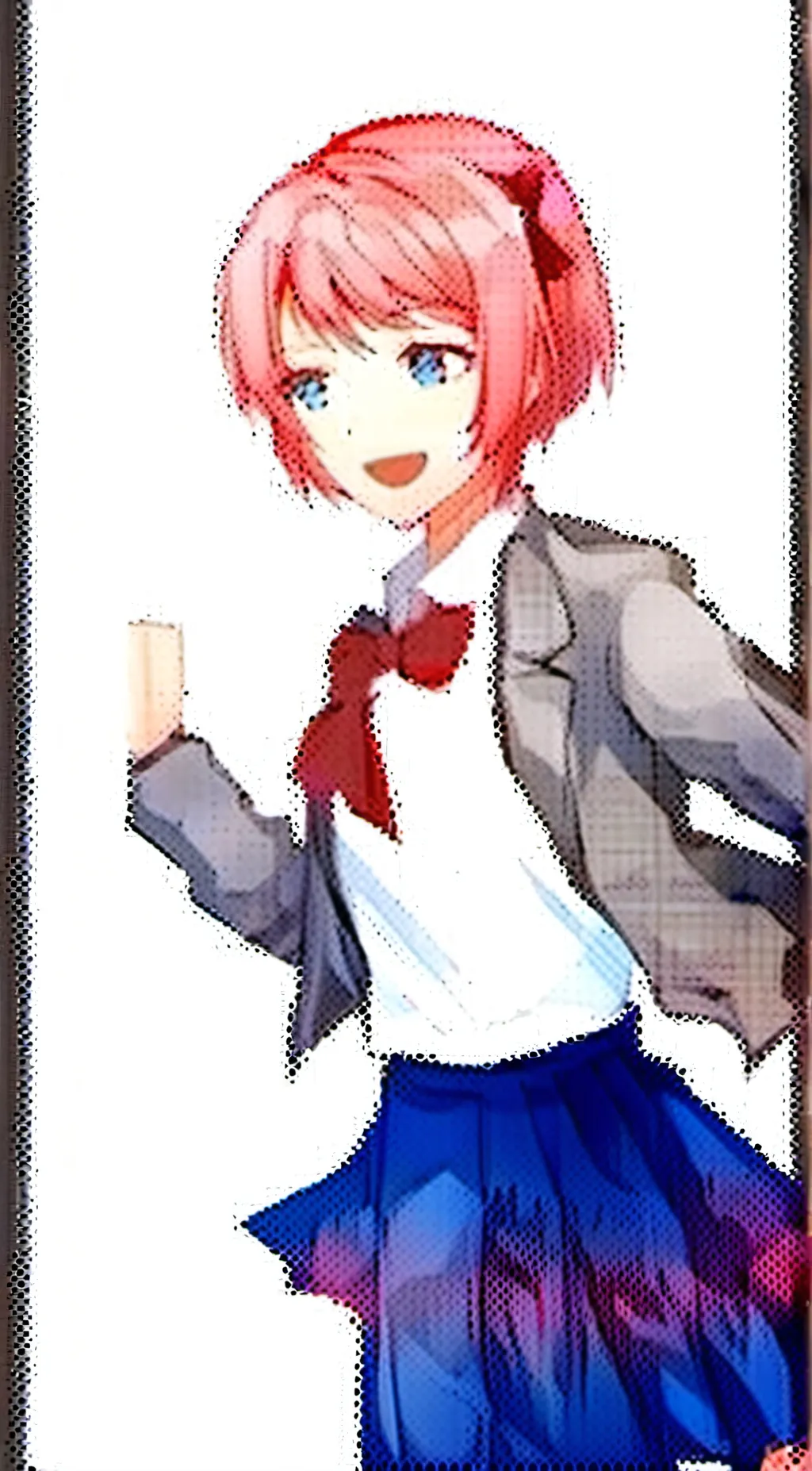ai character: Sayori (DDLC) background