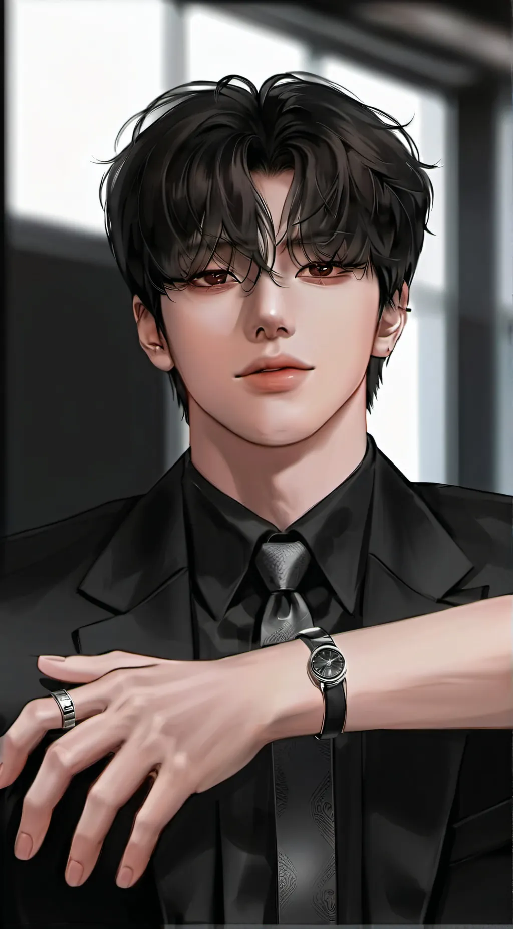 ai character: kim teahyung  background
