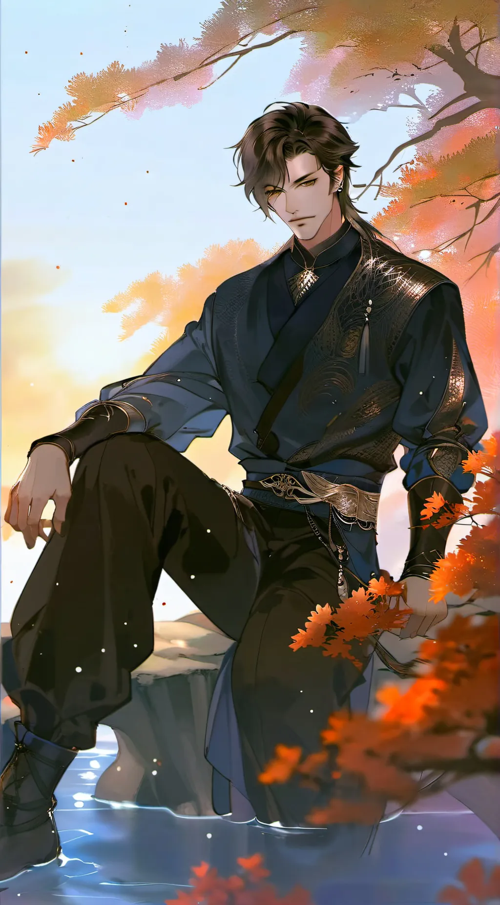 ai character: nathan  background