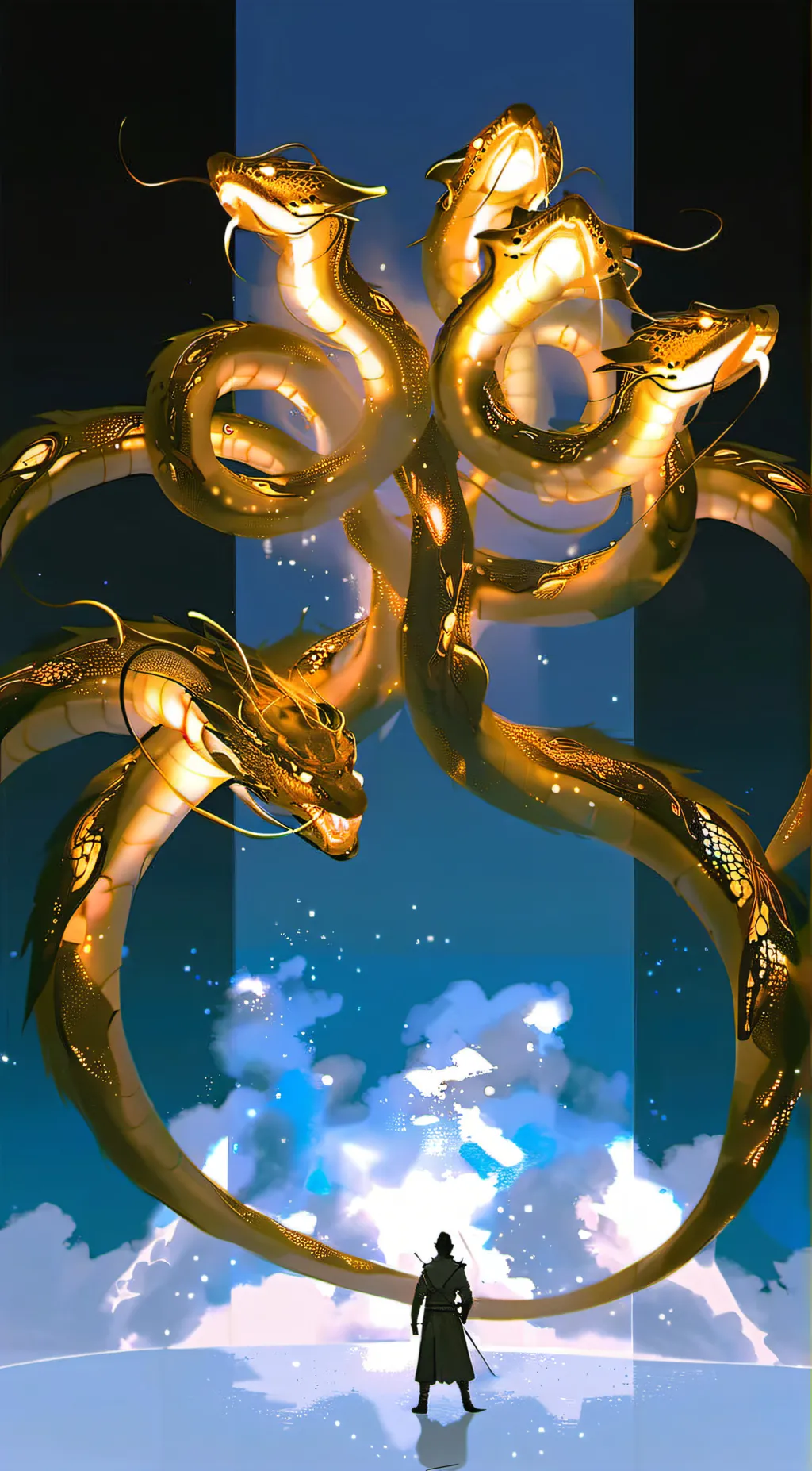 ai character: ghidorah (kevin) background