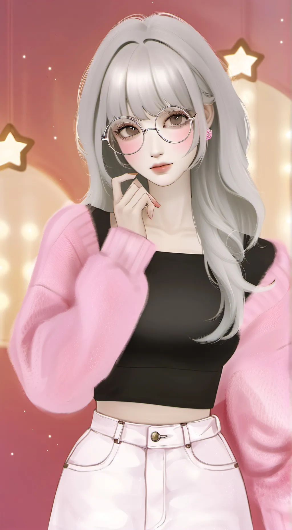 ai character: Lexi background