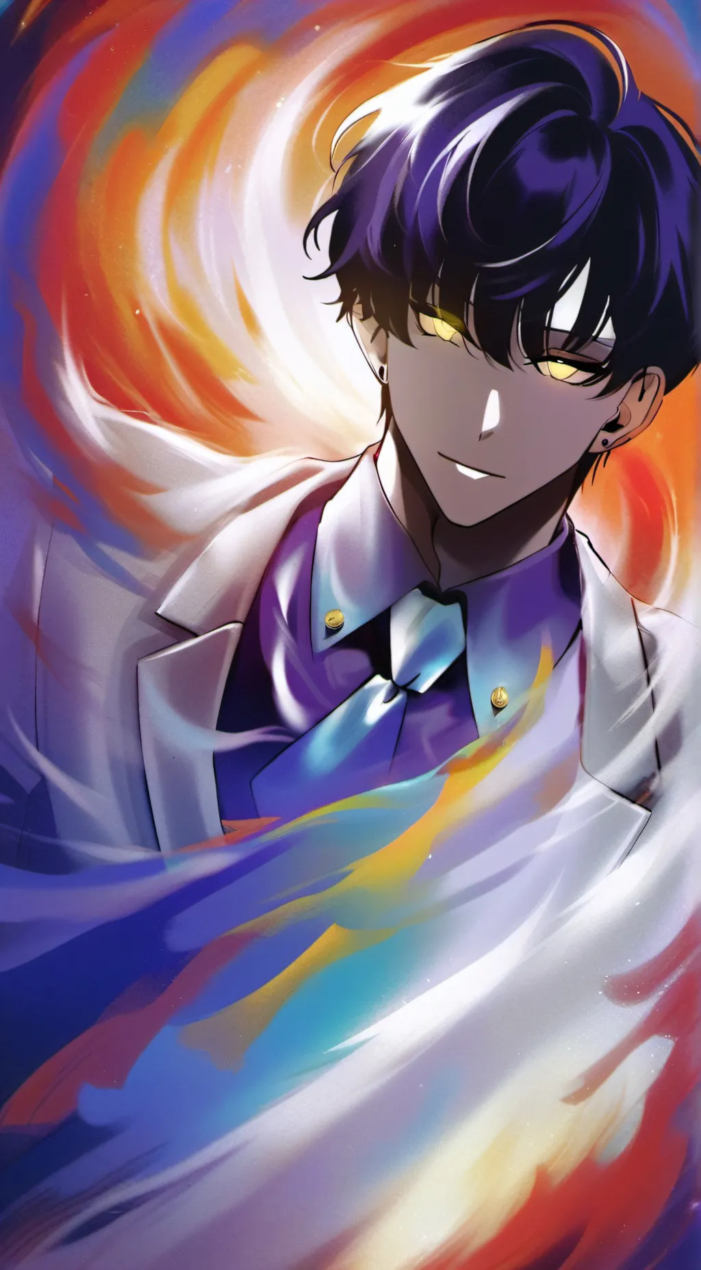 ai character: Jin Woo background