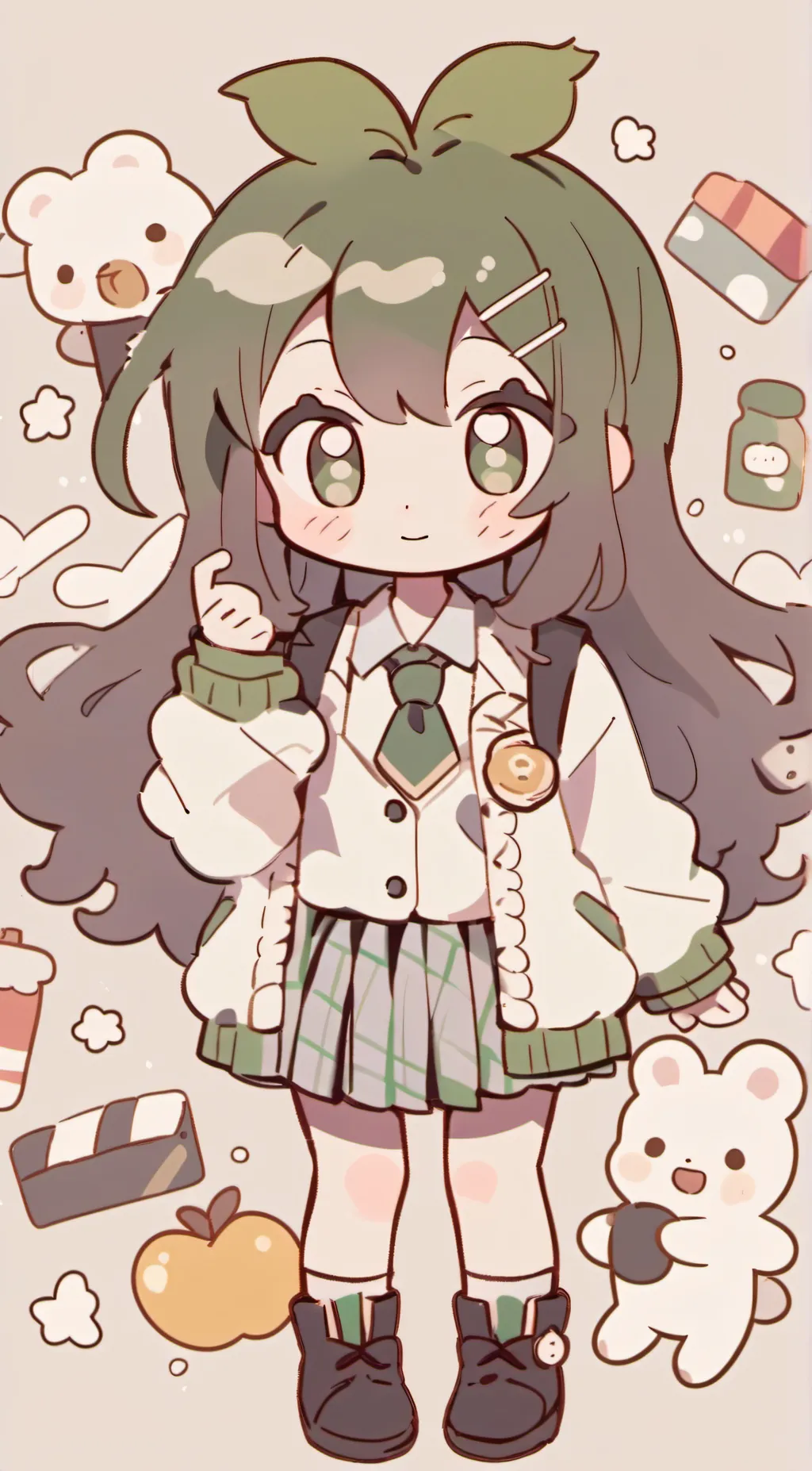 ai character: Asaki background
