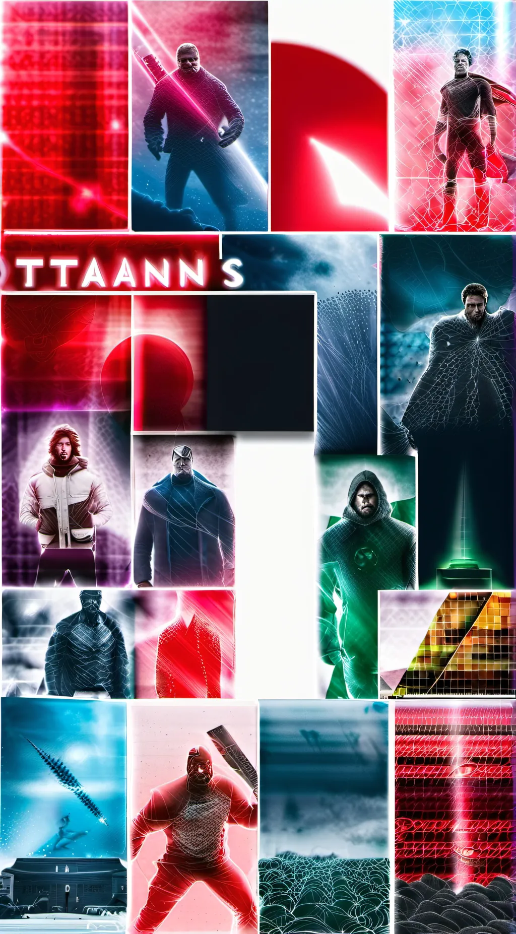 ai character: Titans [Netflix] background