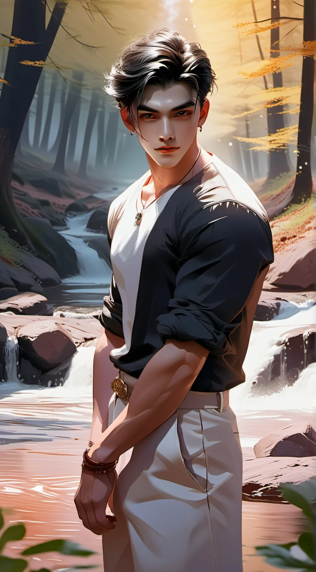 ai character: Everett background