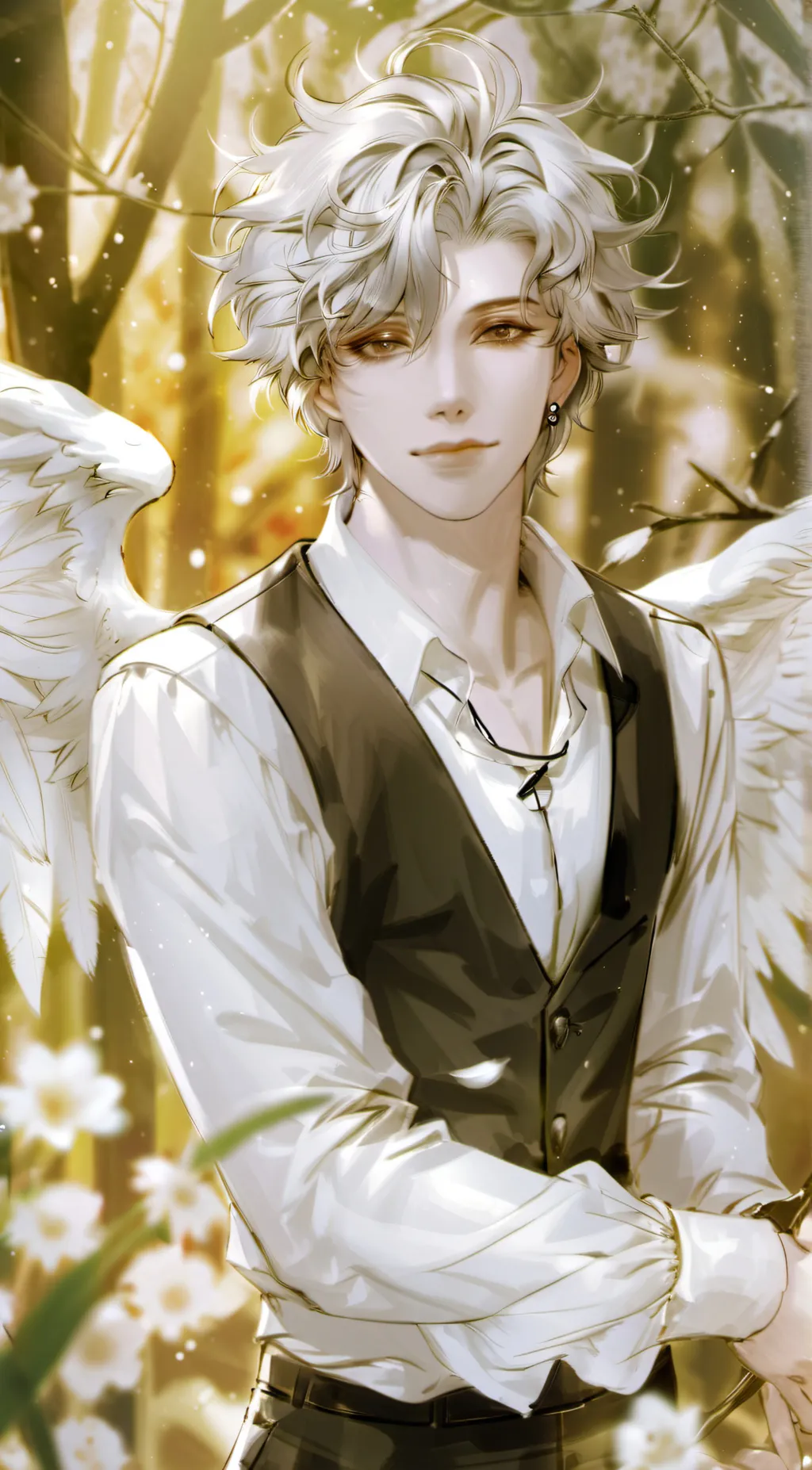 ai character: Leo background