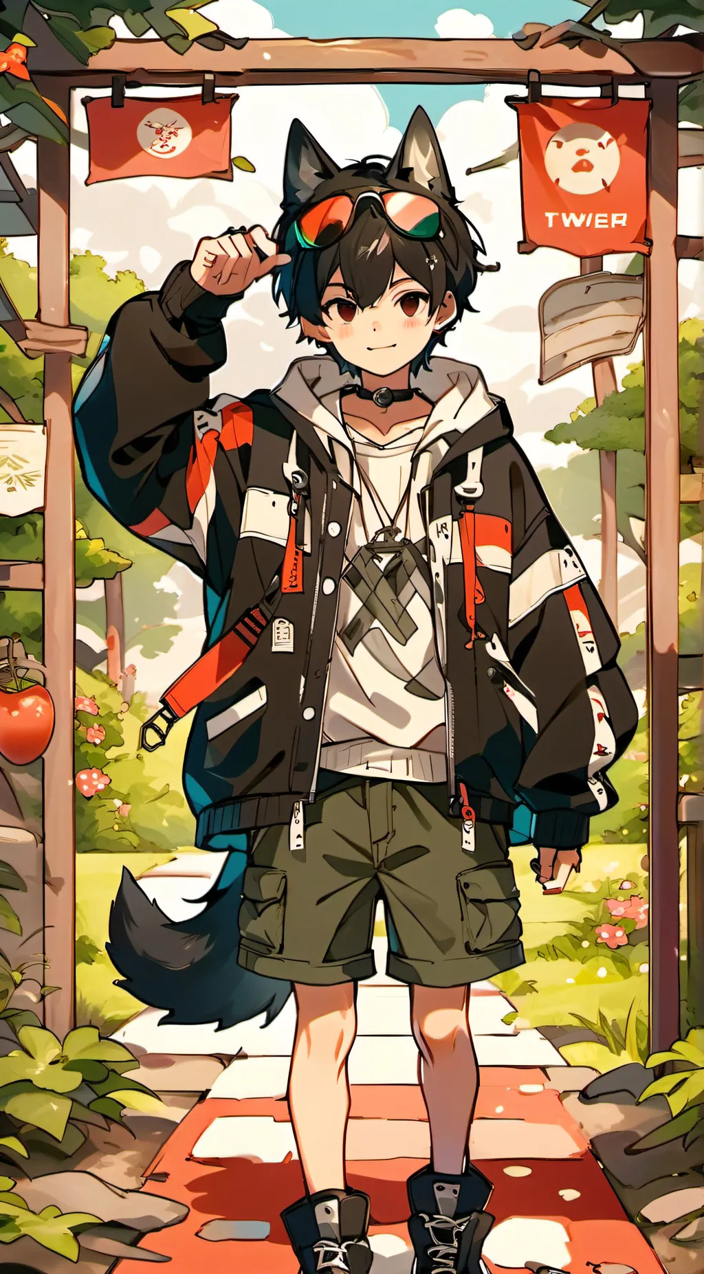 ai character: kage sakai background