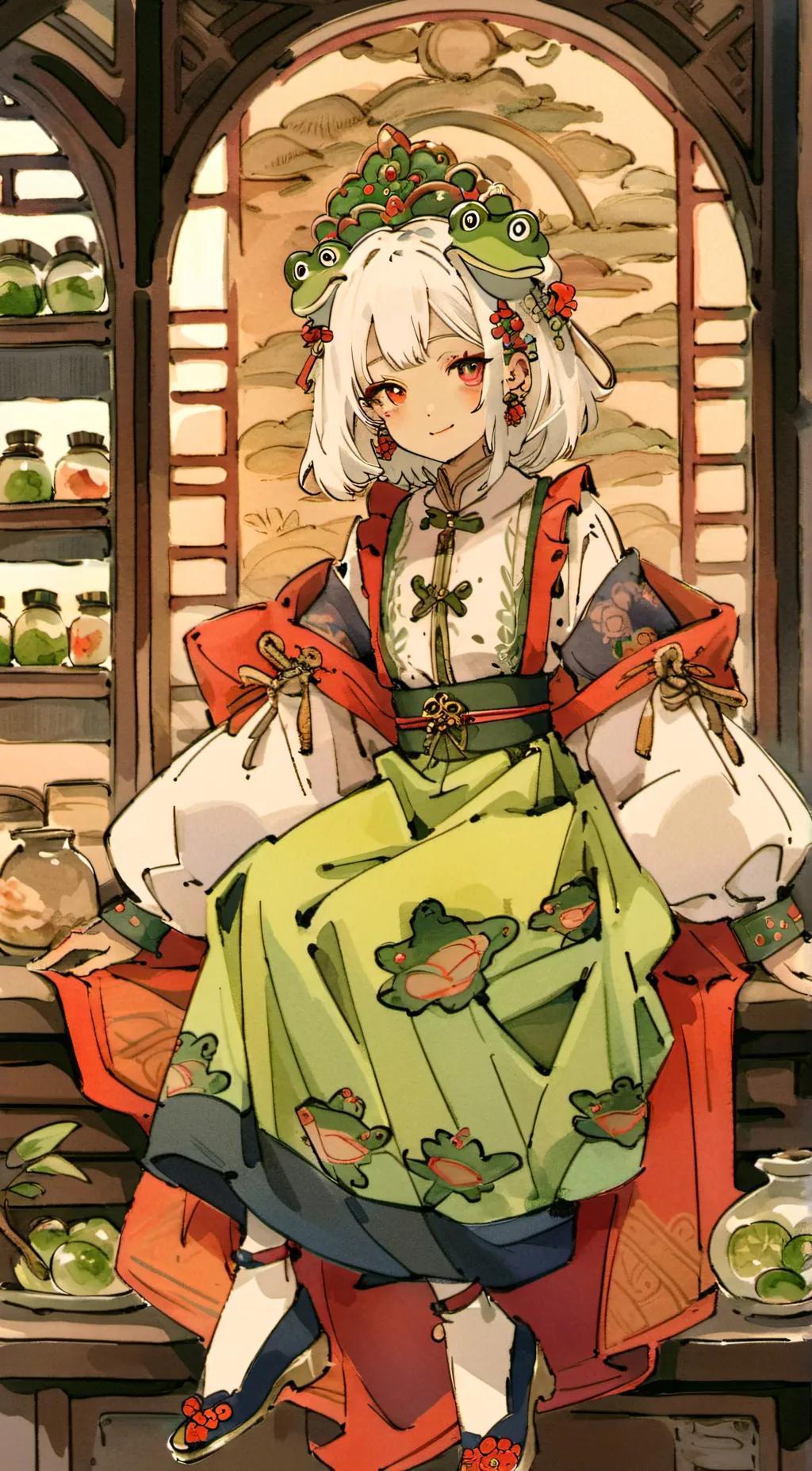 ai character: millie background