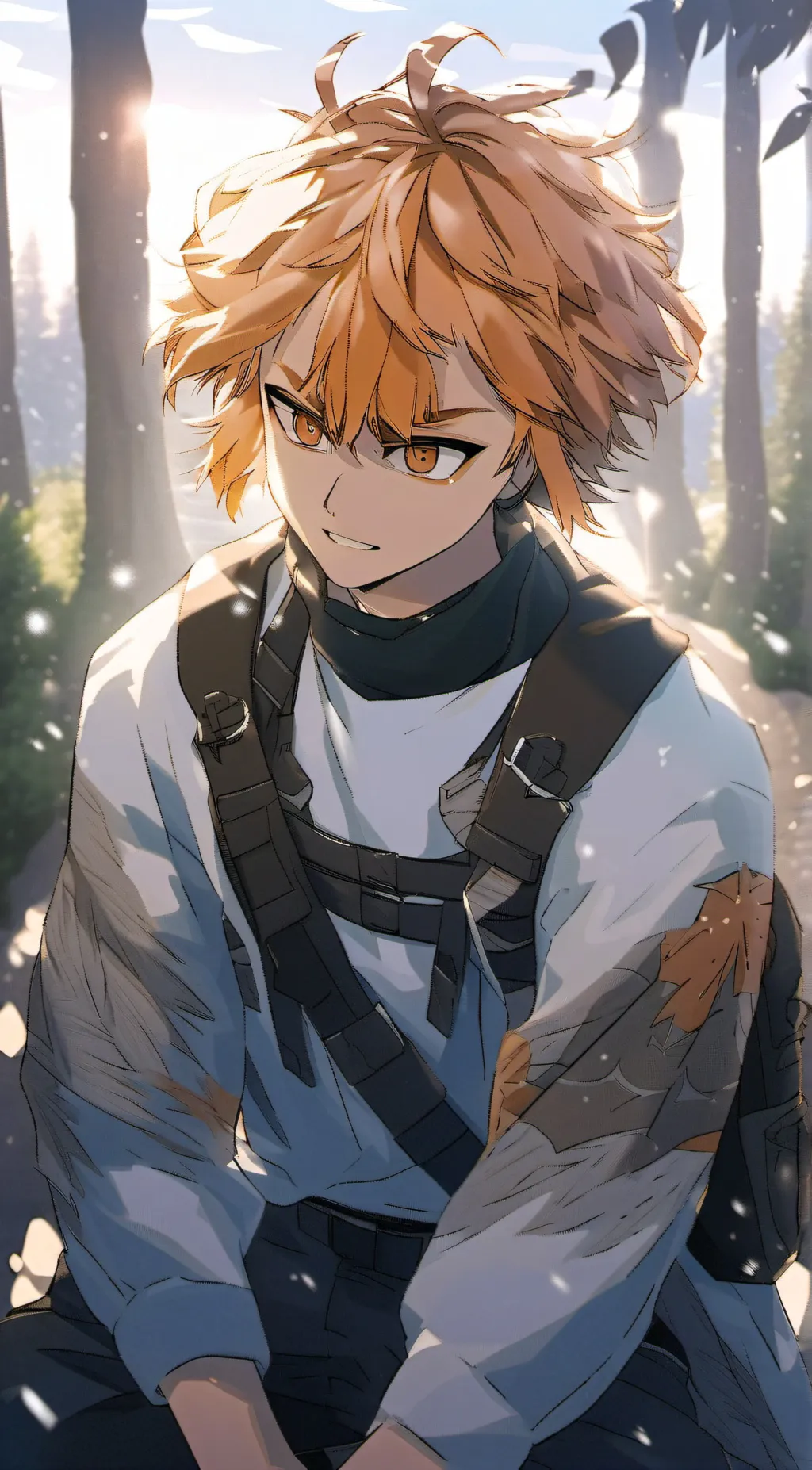 ai character: zenitsu  background
