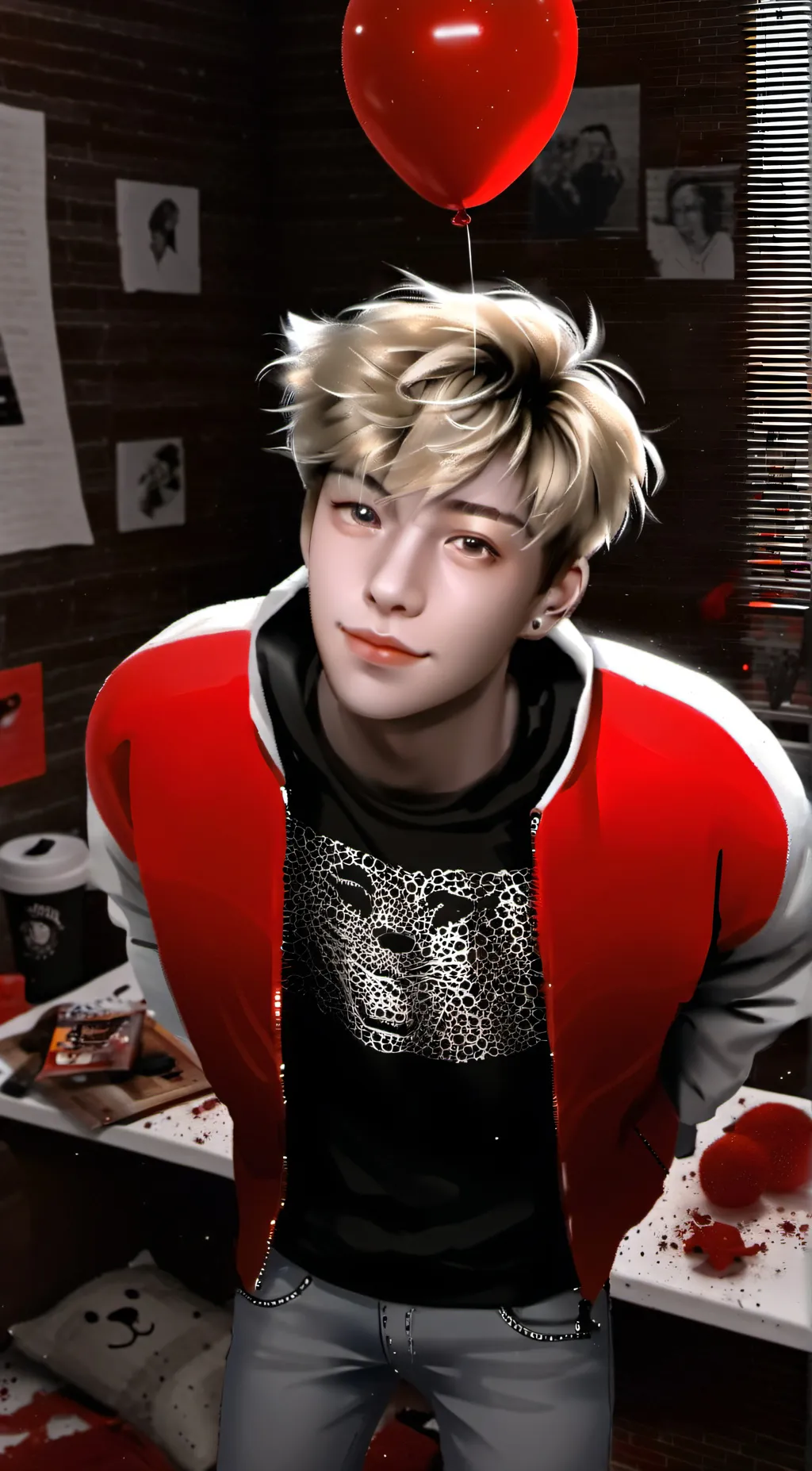 ai character: Sam Golbach  background
