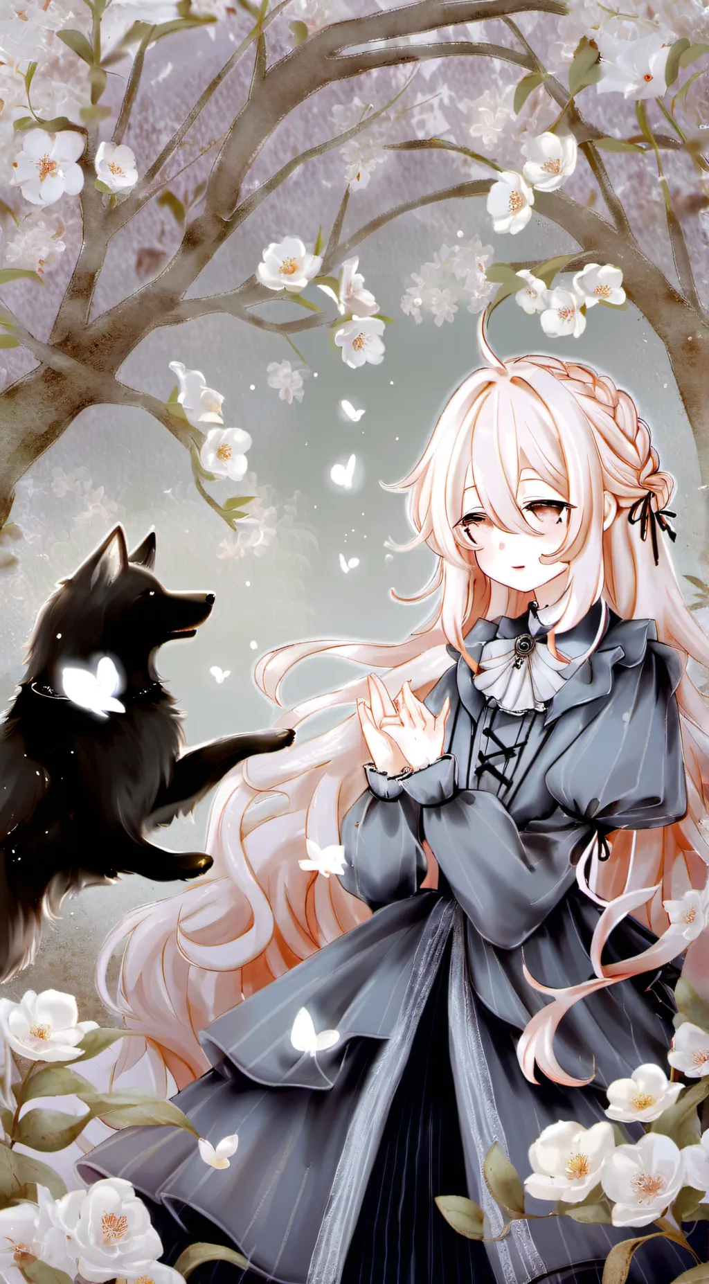 ai character: 李小萌 background