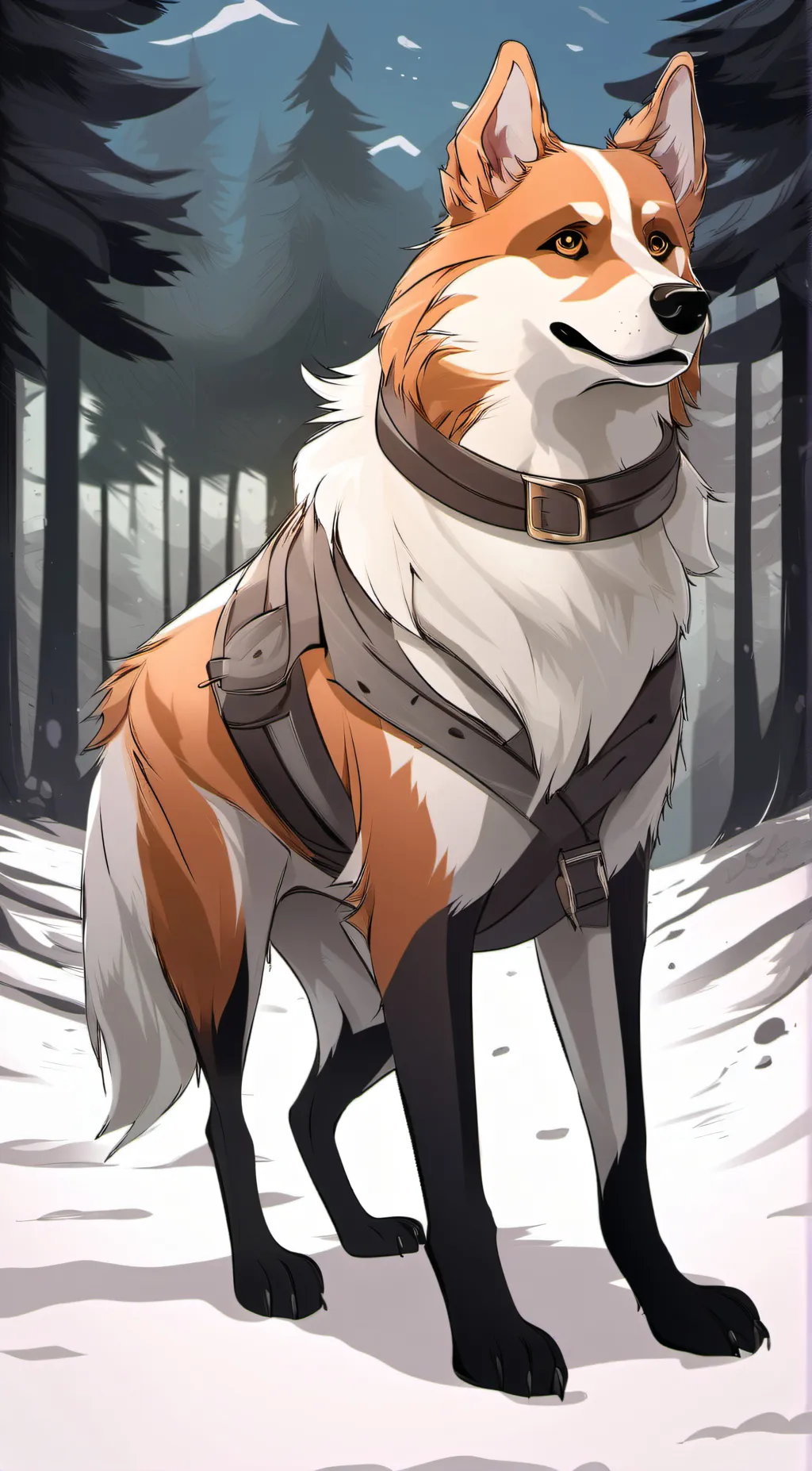 ai character: dogday background