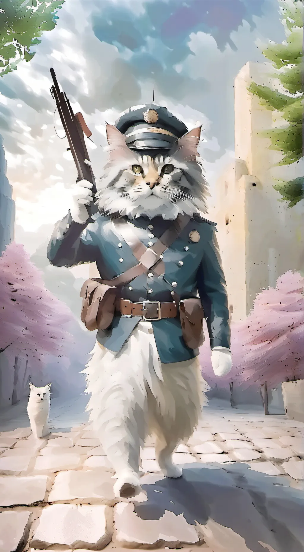 ai character: Sir Cattington background