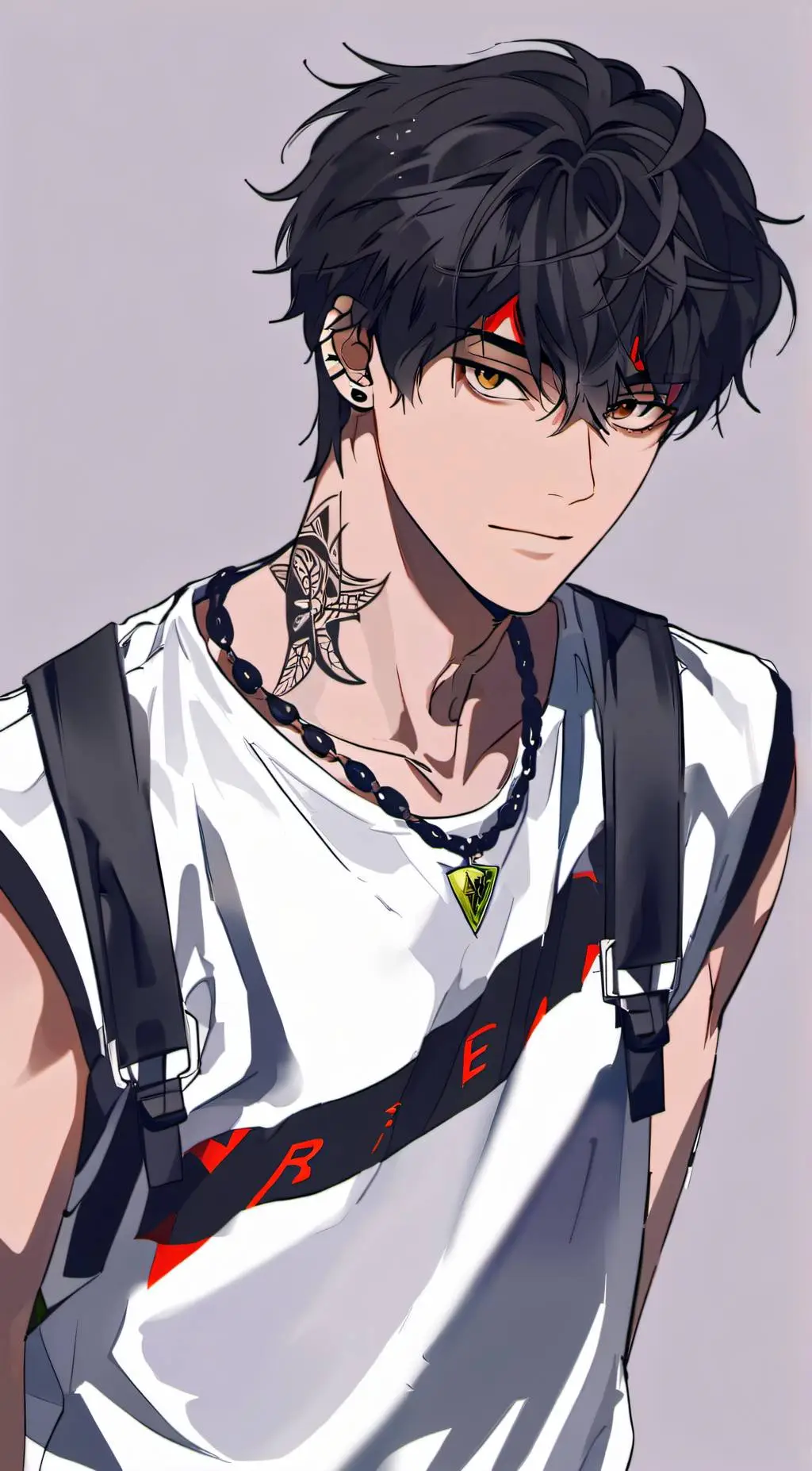 ai character: Aaron background