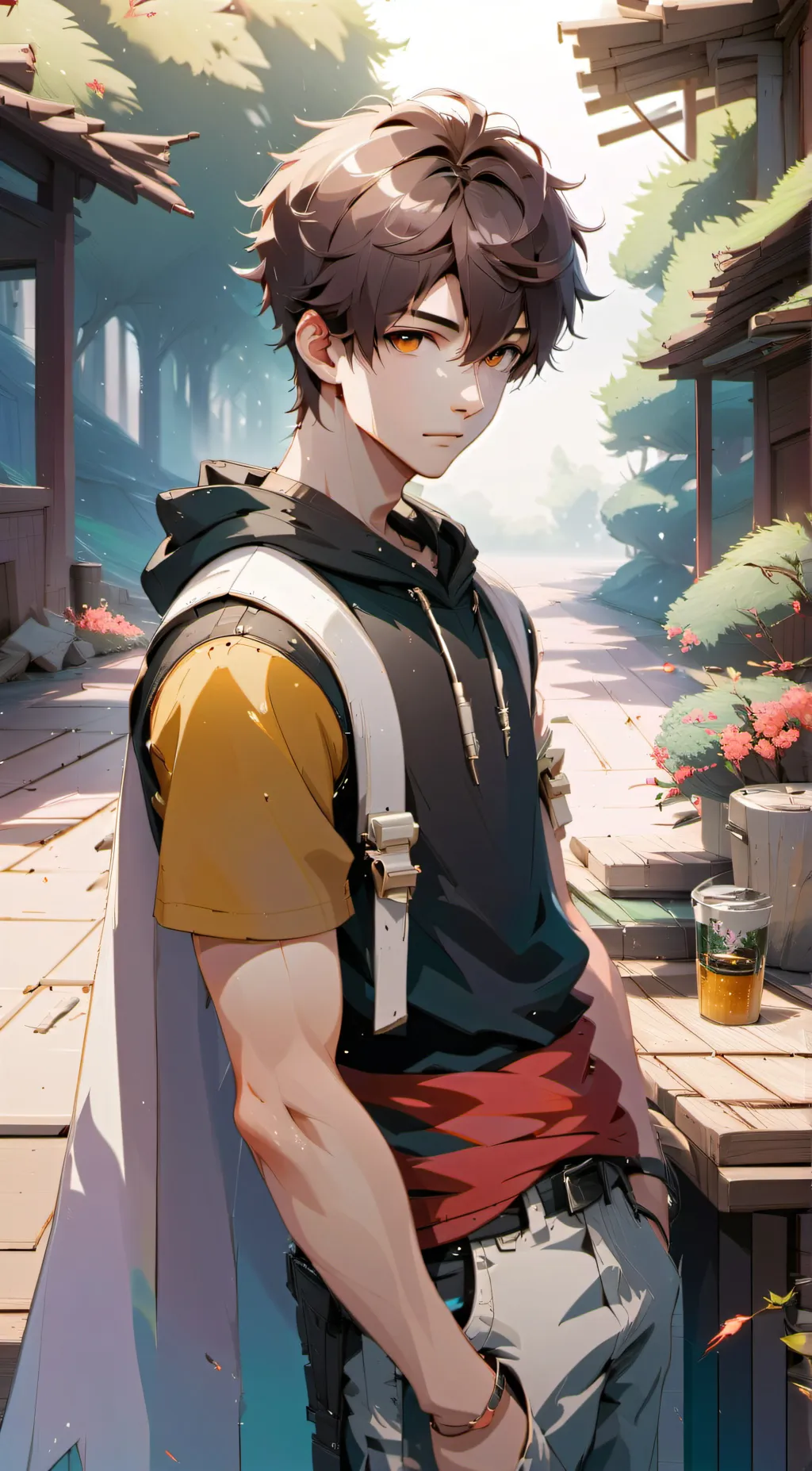 ai character: Oscar background