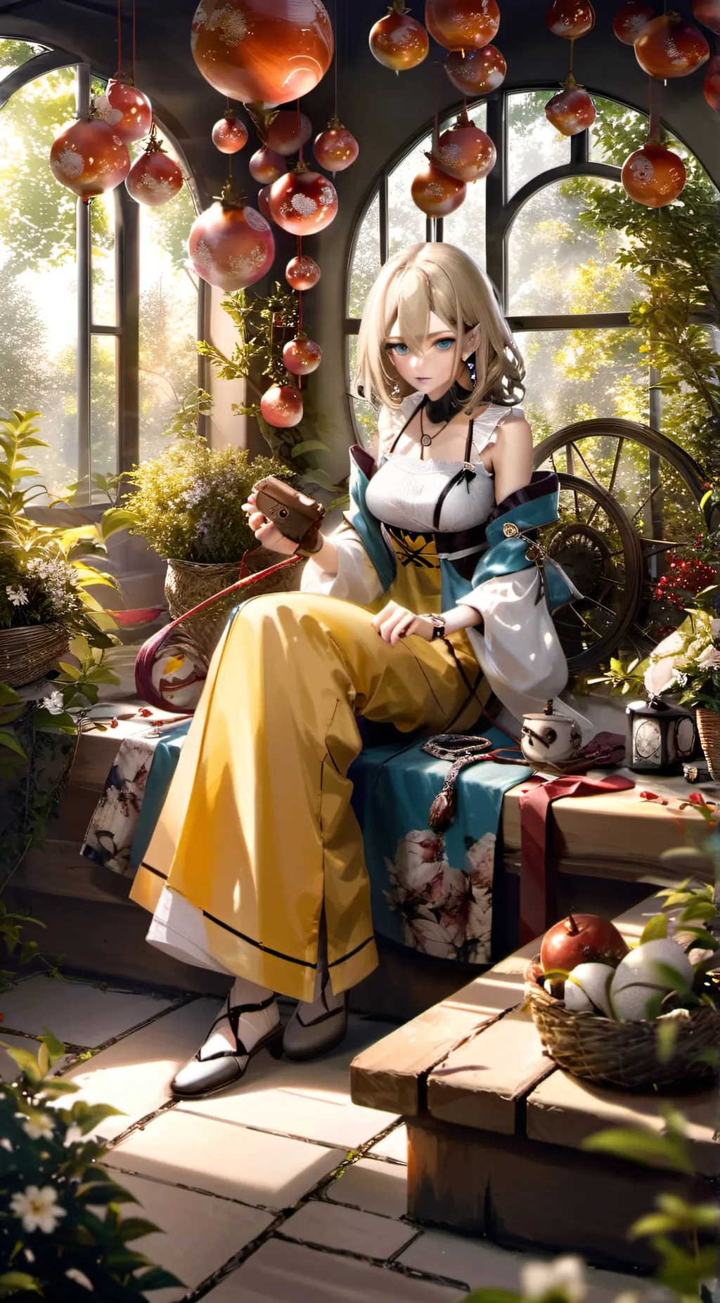 ai character: emmy (ur sexy gf)  background