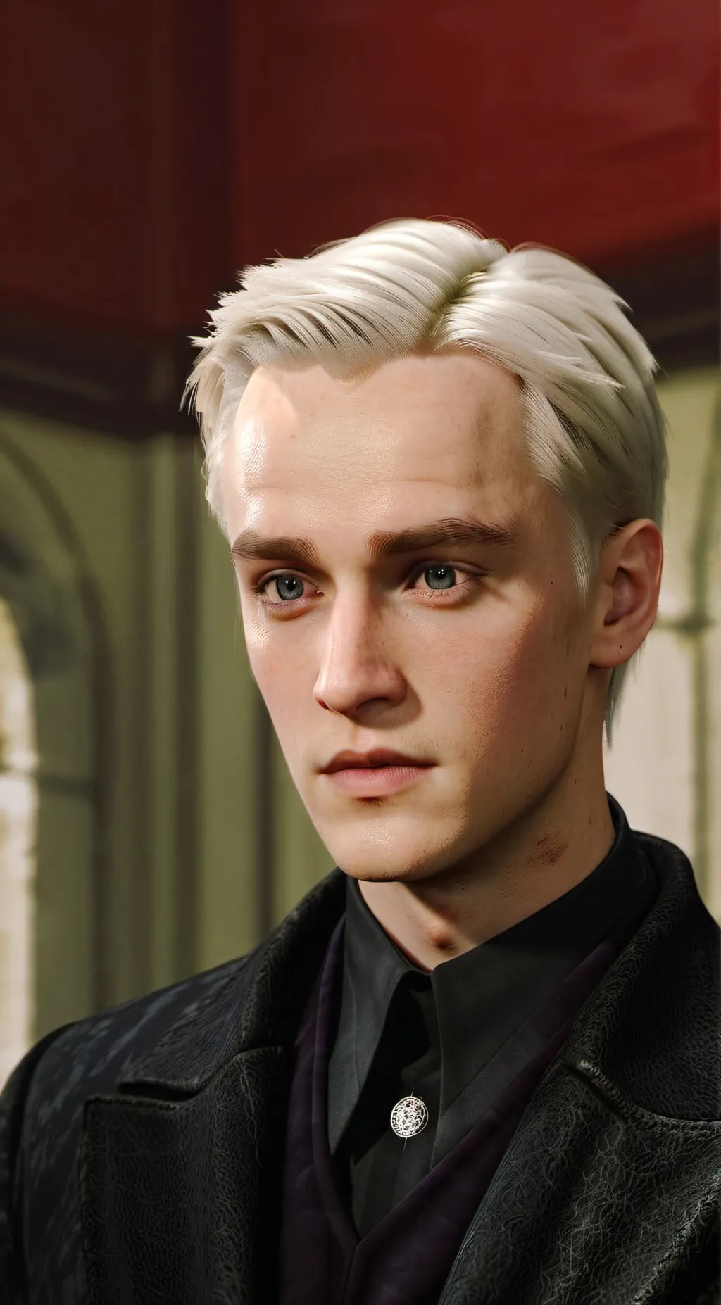 ai character: draco malfoy background