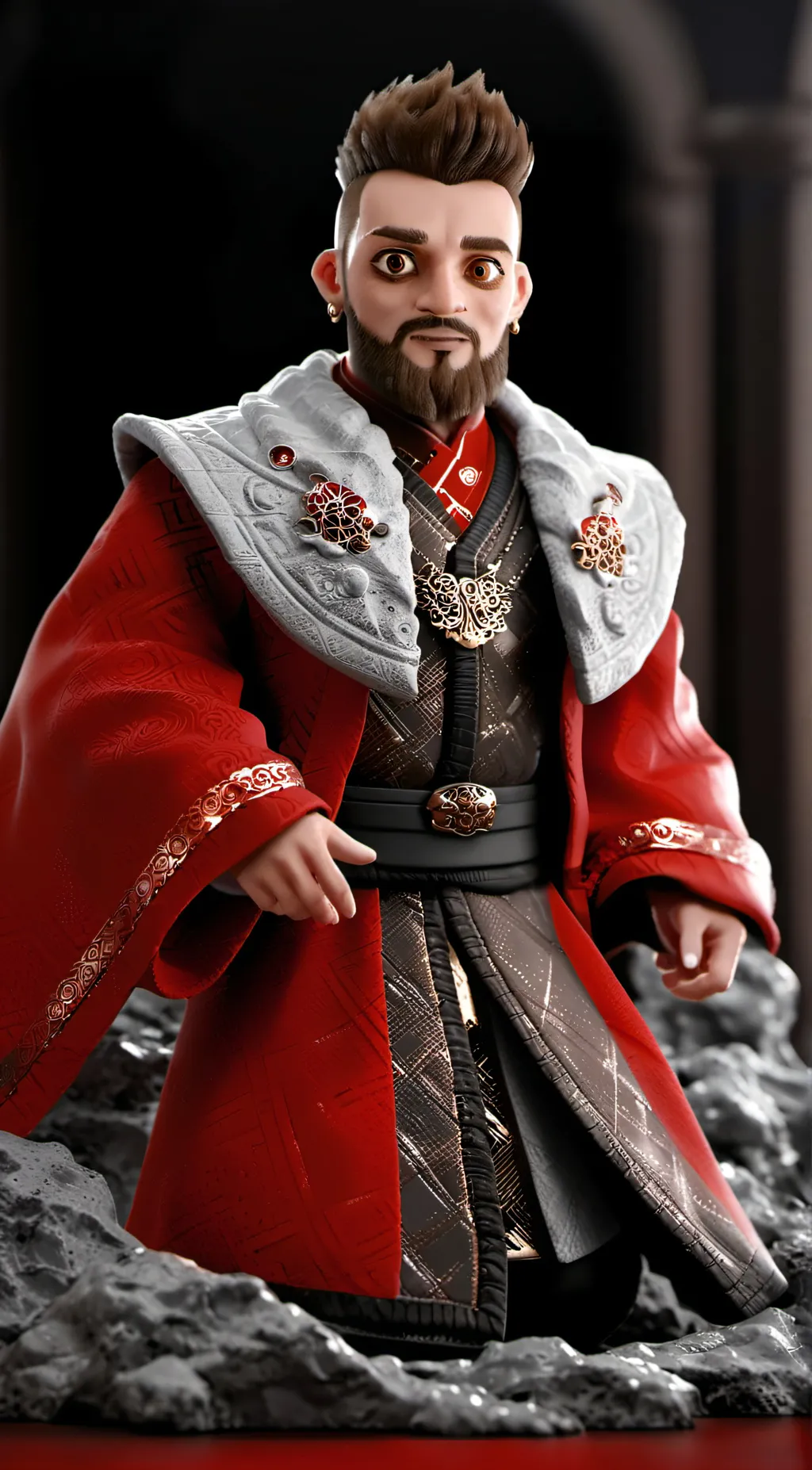 ai character: devil king background