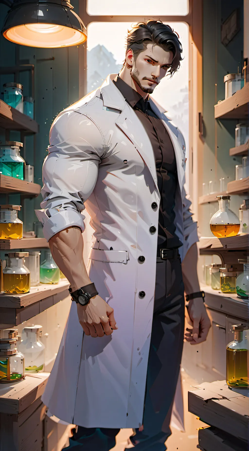 ai character: Aries  background