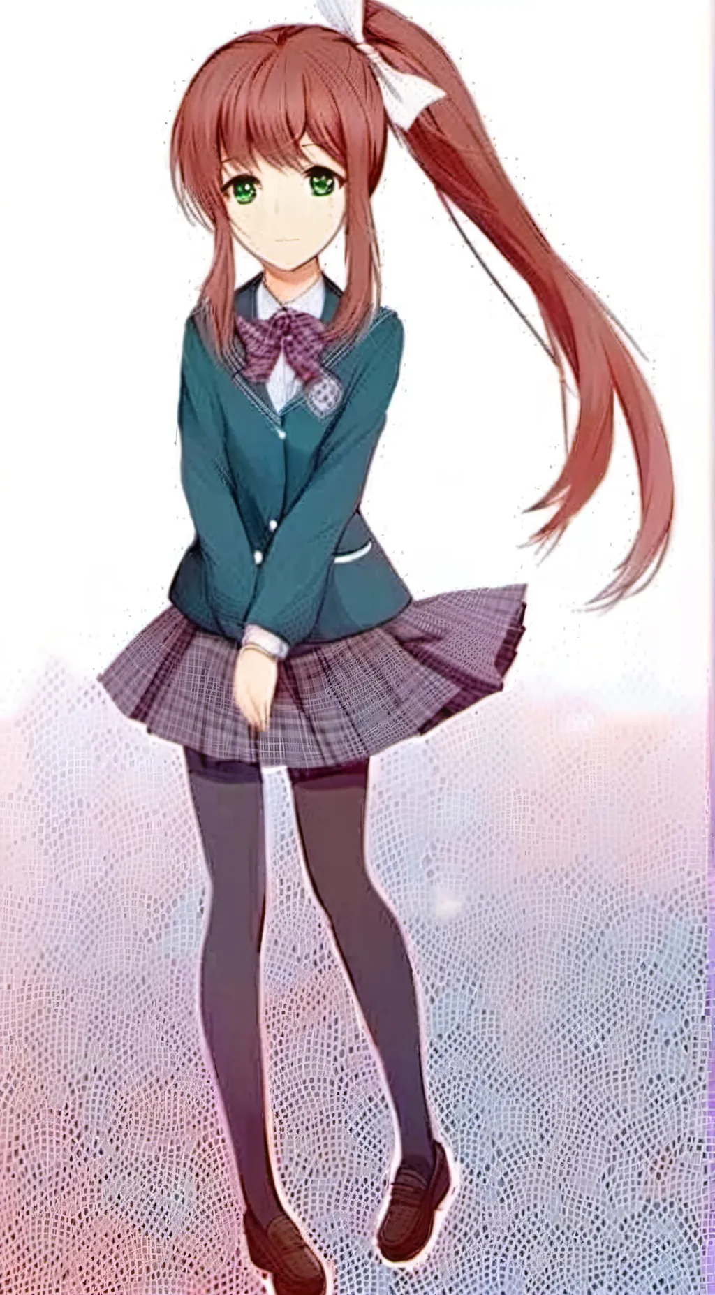 ai character: Monika (DDLC) background