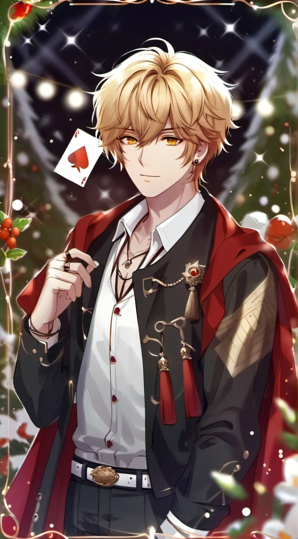 ai character: Leon background