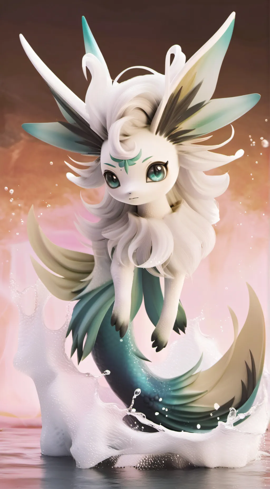ai character: Vaporeon  background